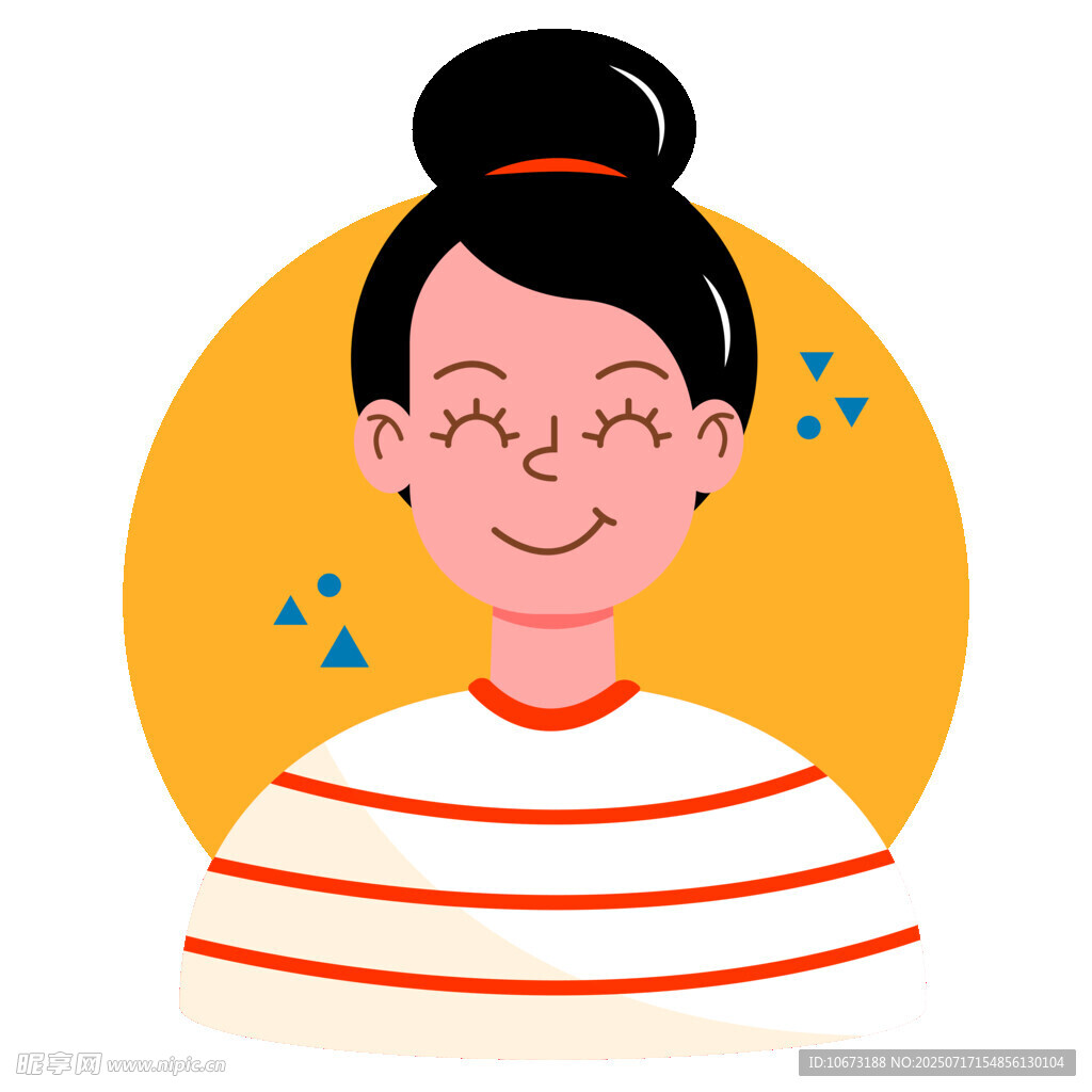 微笑女孩