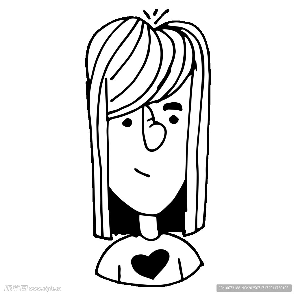 卡通女孩