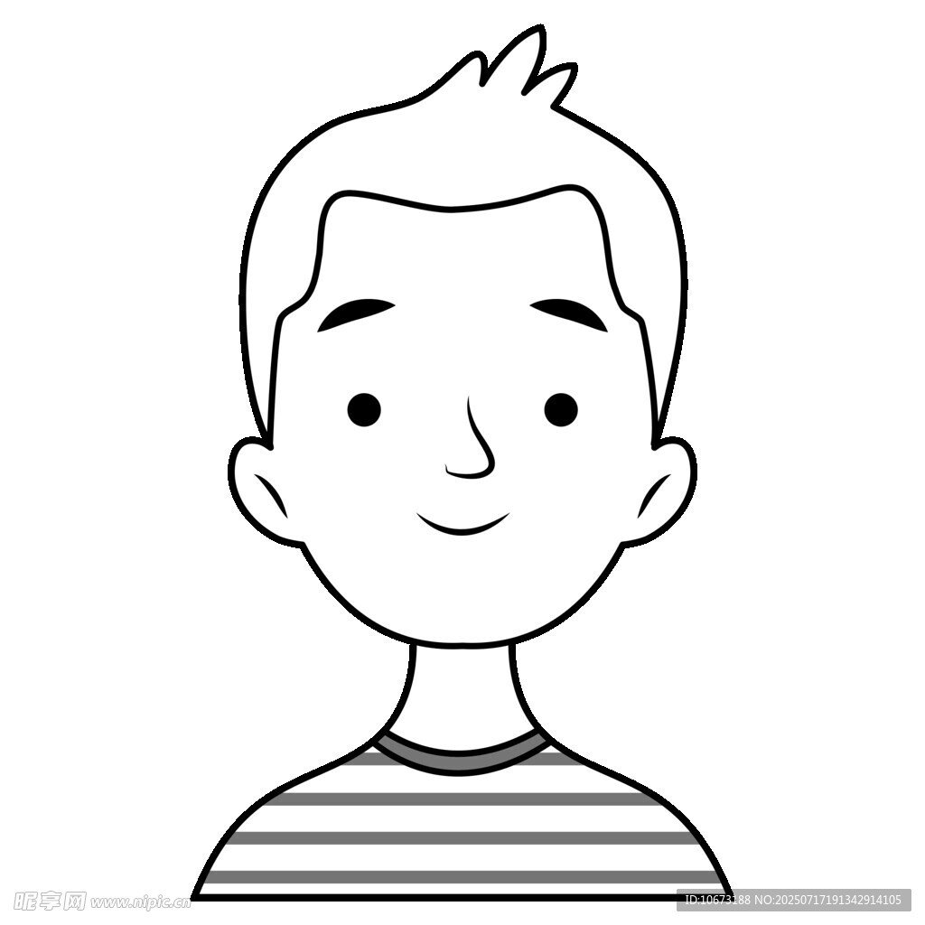 卡通男孩頭像