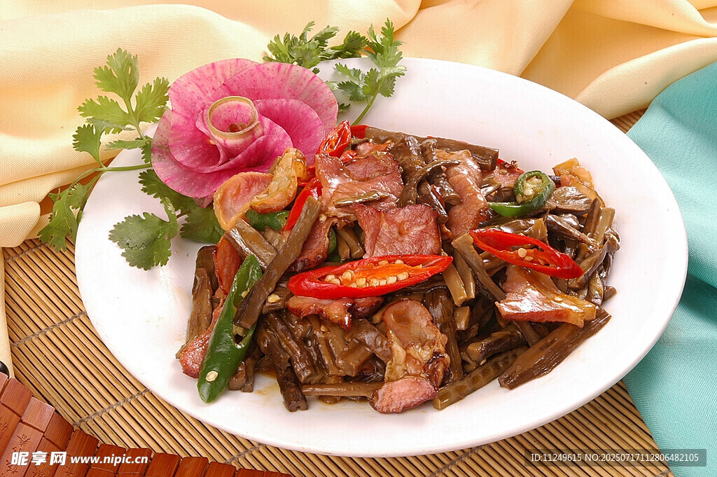 竹筍臘肉