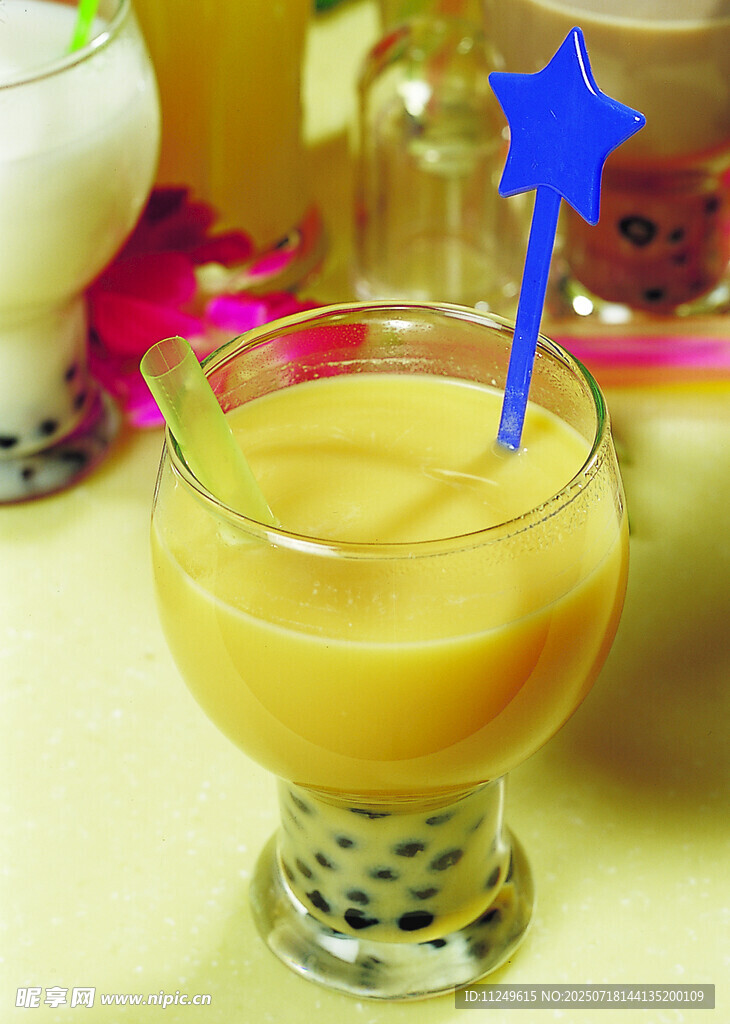 哈密瓜珍珠奶茶