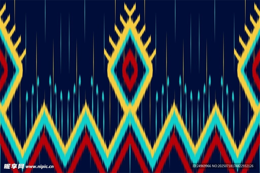 民族風(fēng)幾何圖案紋理