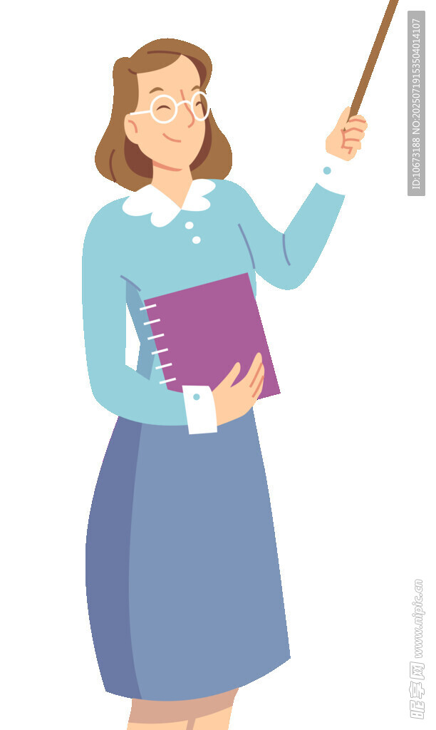 女教師授課