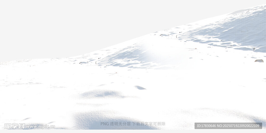 雪山雪景