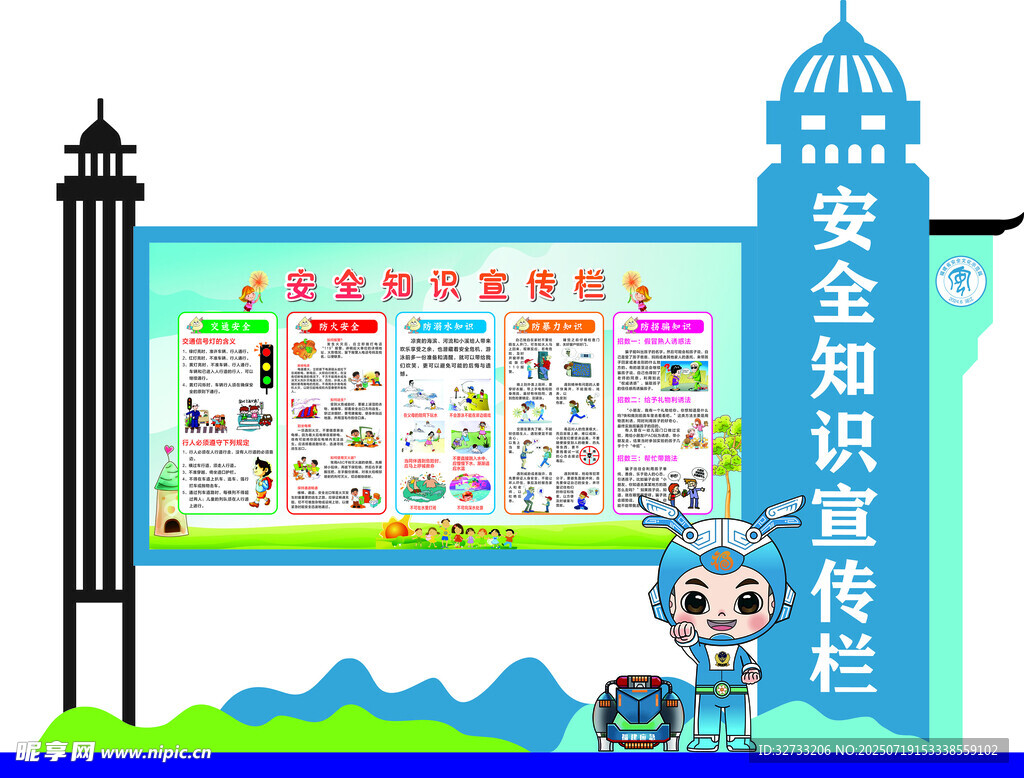 安全知識(shí)宣傳欄