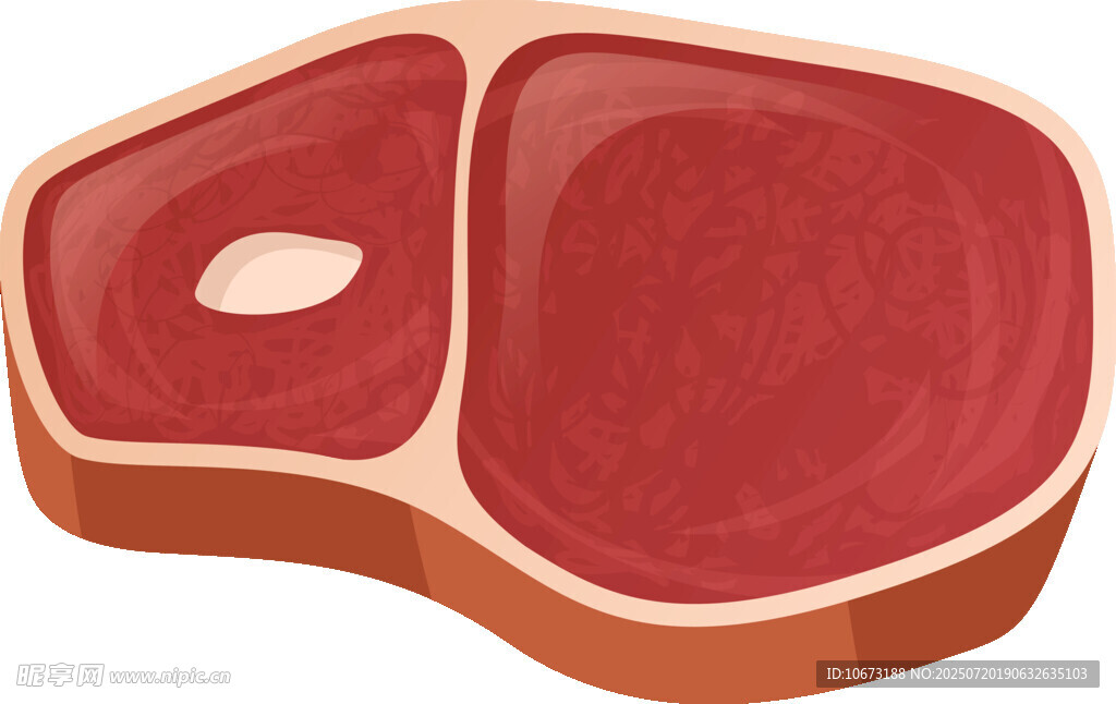 美味牛排插畫(huà)