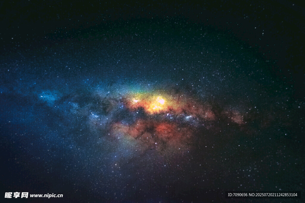 絢麗宇宙星云景觀