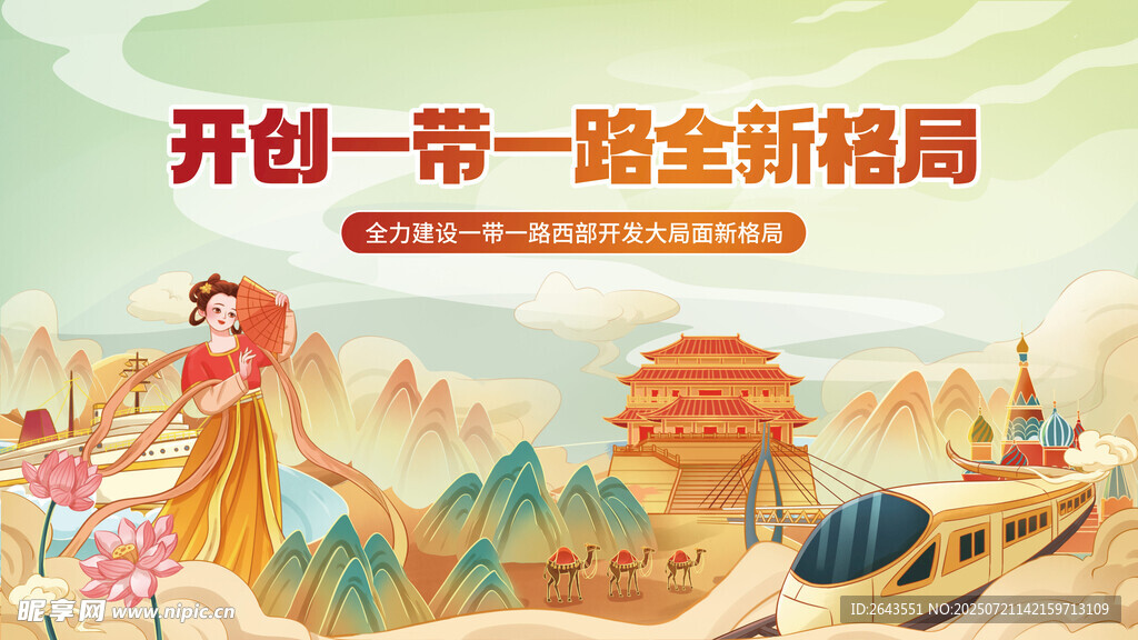 開創(chuàng)西部大開發(fā)新格局宣傳展板