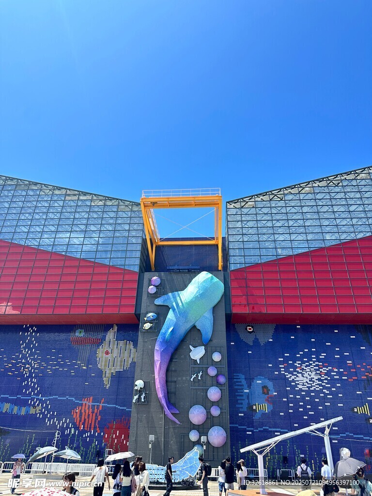 夢幻海豚主題建筑外觀