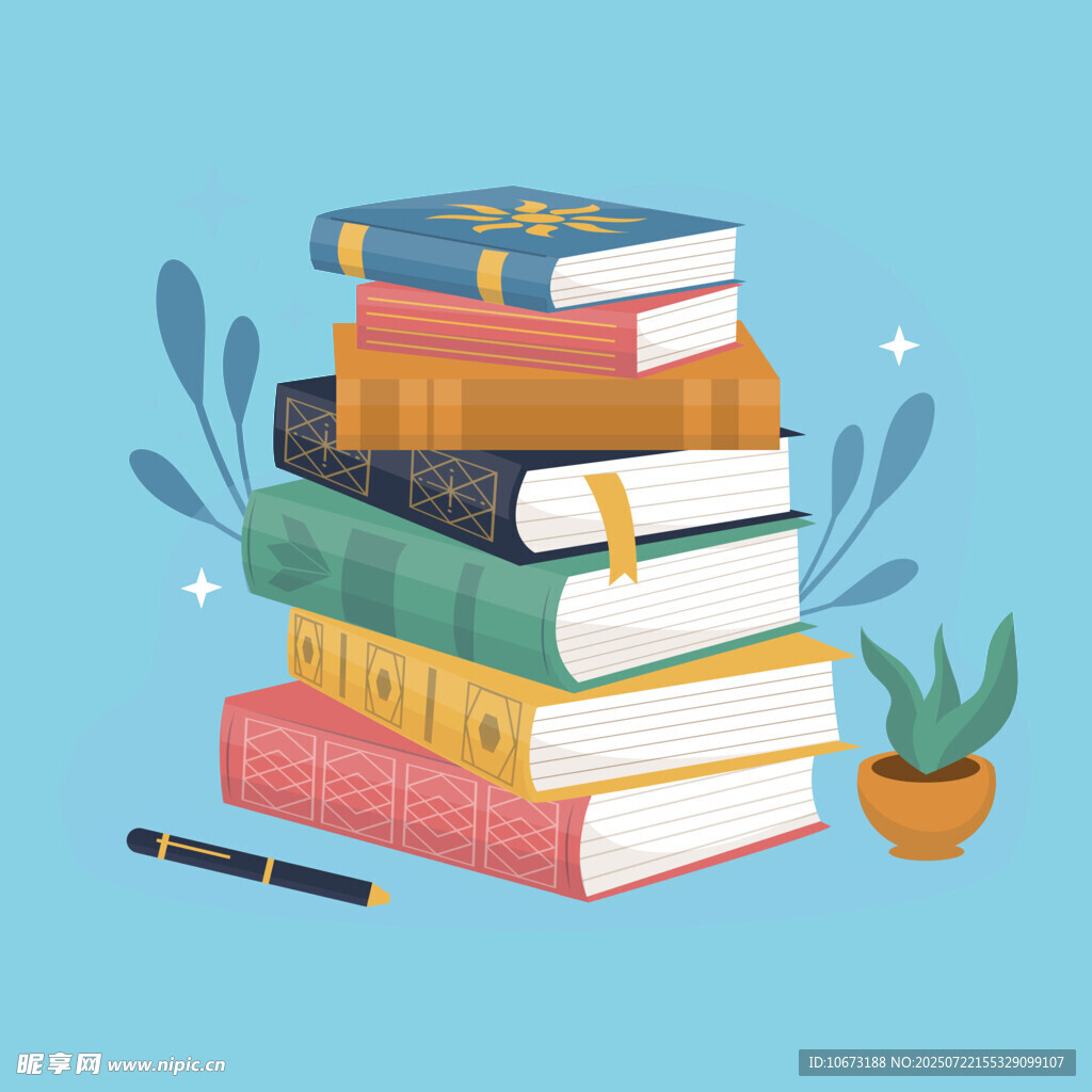 書籍堆疊