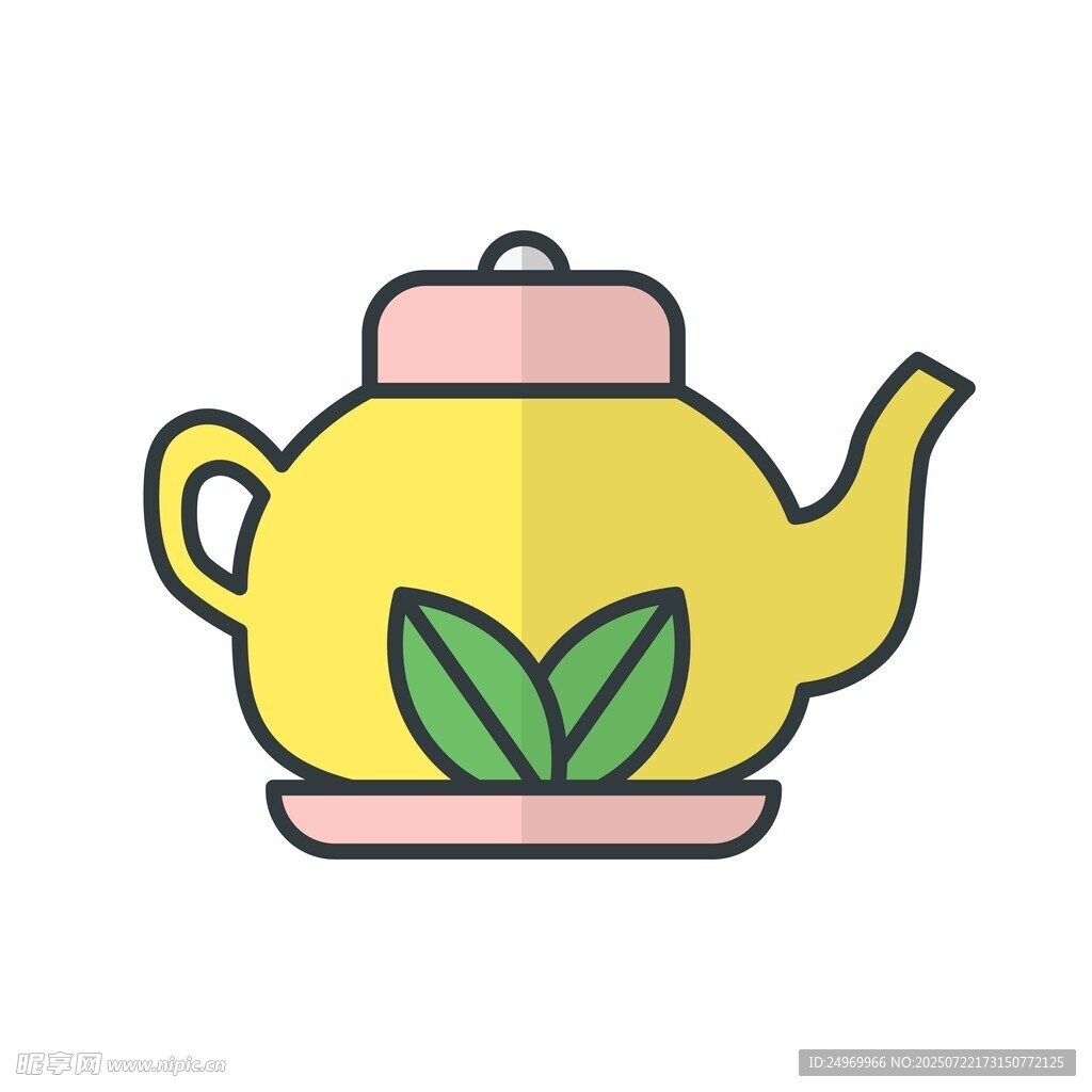 黃色茶壺圖標(biāo)