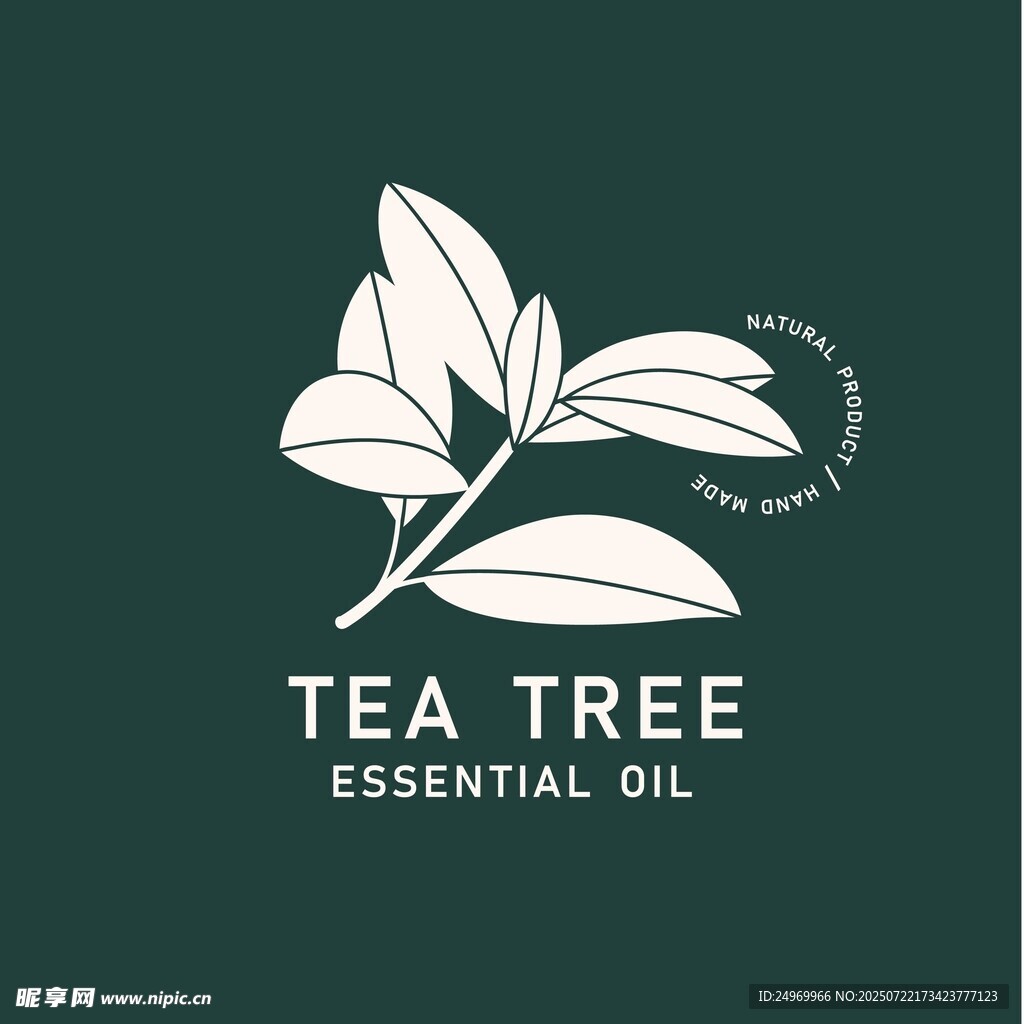 茶樹精油標志設(shè)計