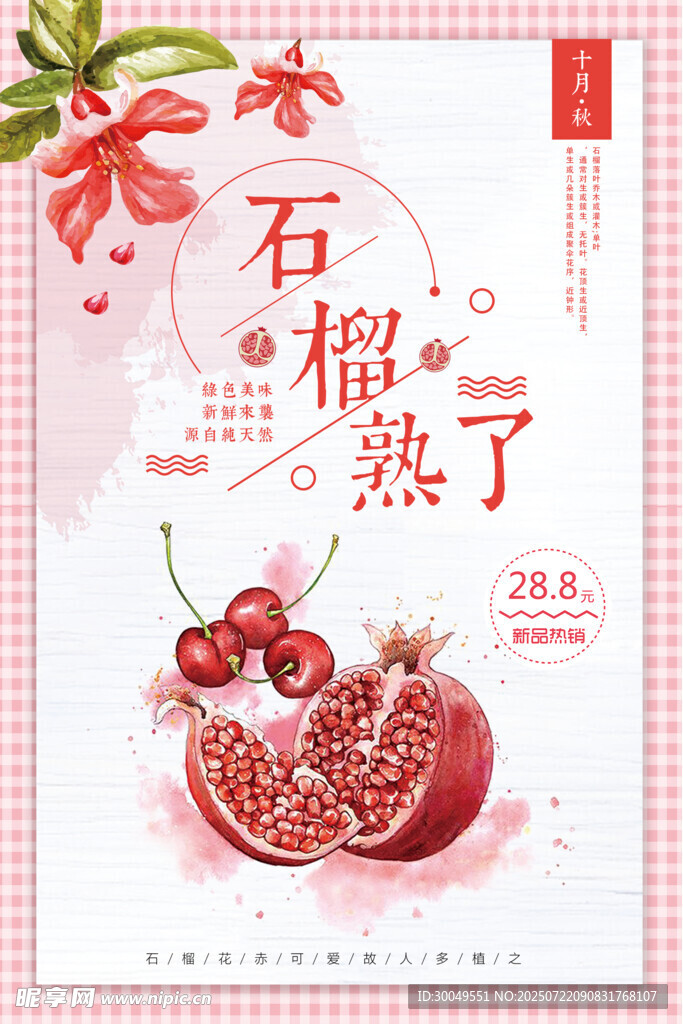 石榴海報(bào)