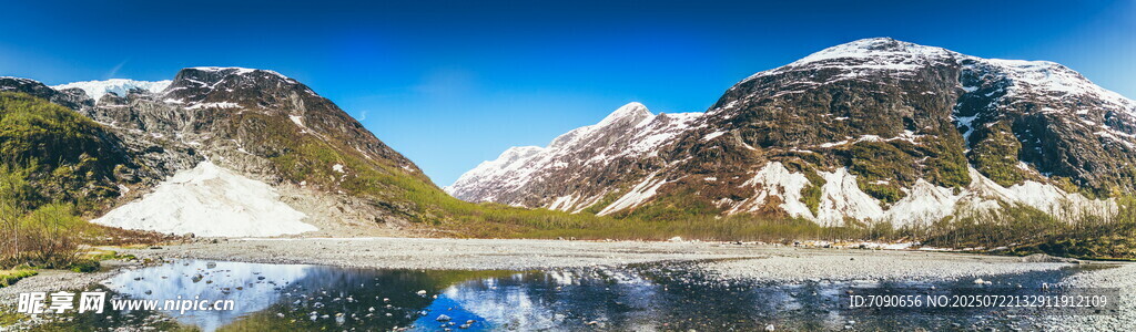 壯麗山湖美景