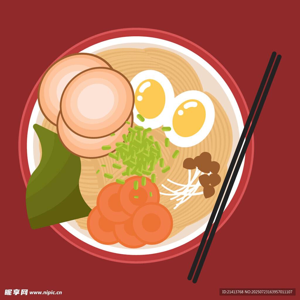美味日式拉面套餐