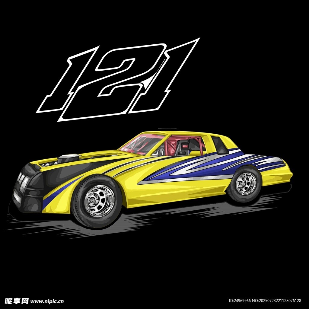 復(fù)古賽車(chē)