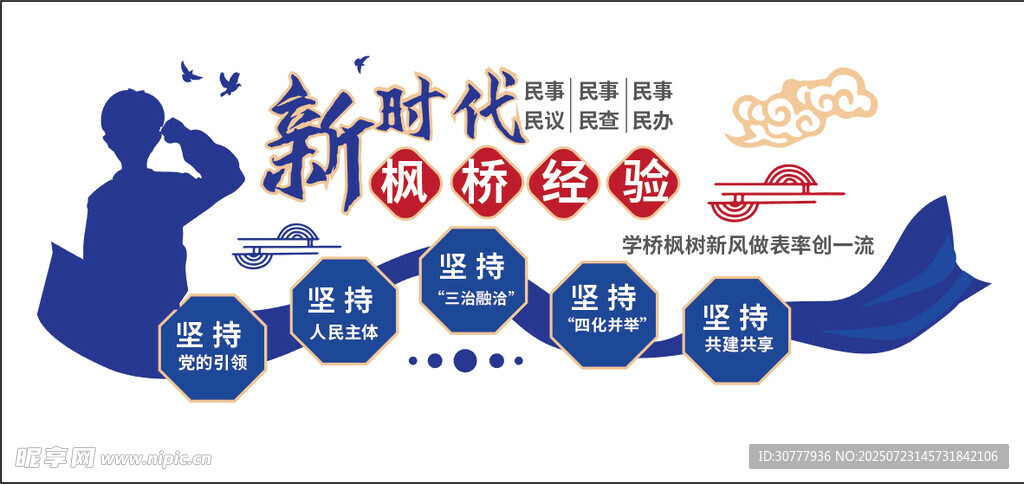 楓橋文化墻