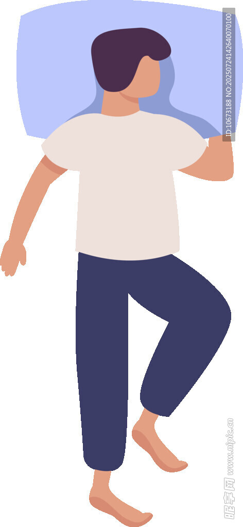 熟睡的男子