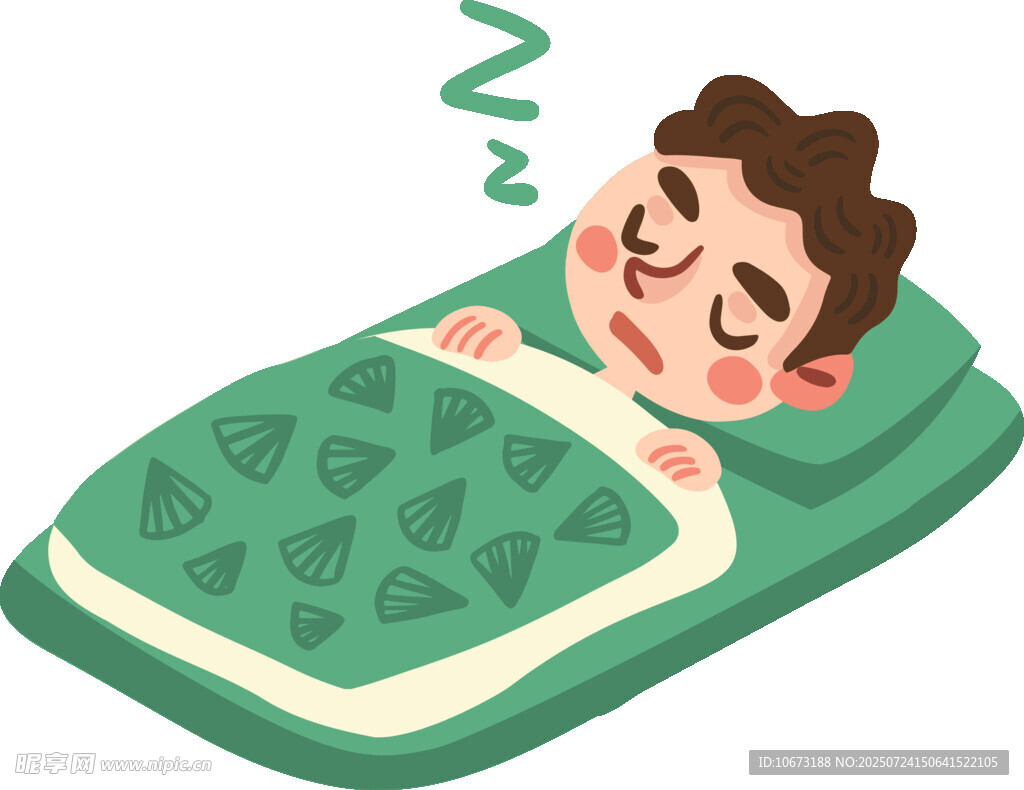 熟睡的男孩