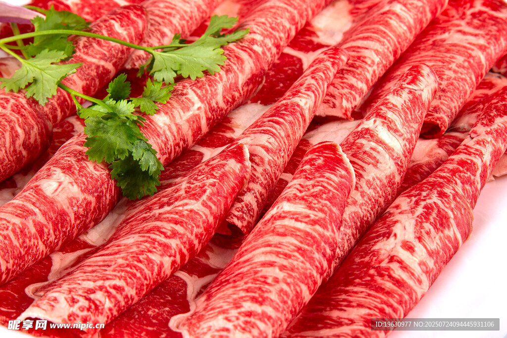 新鮮牛肉卷