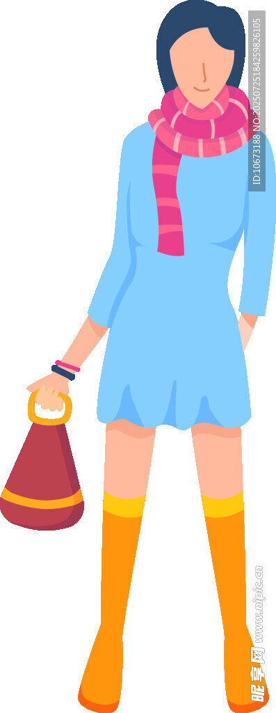 時尚女子手提包穿亮眼靴