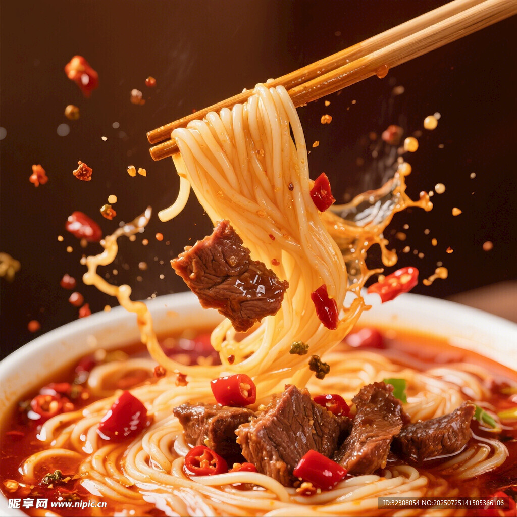 香辣牛肉面 