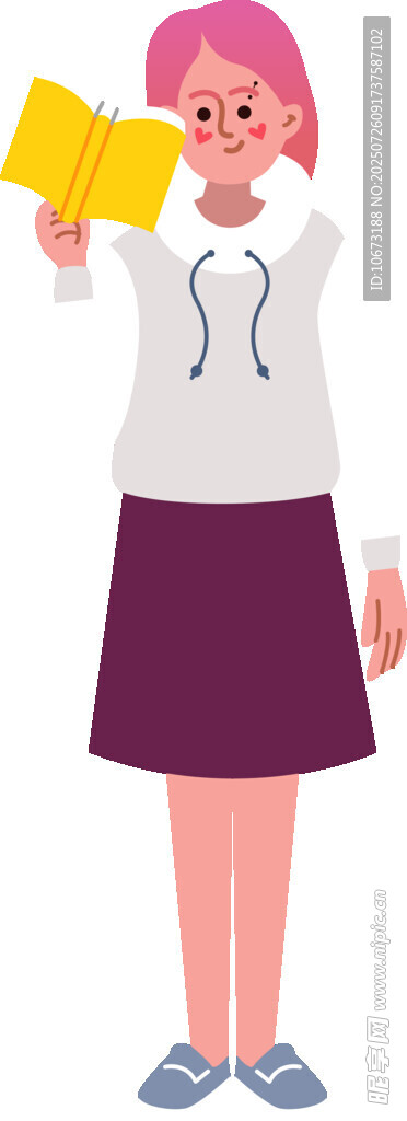 女士手持黃紙大聲宣讀