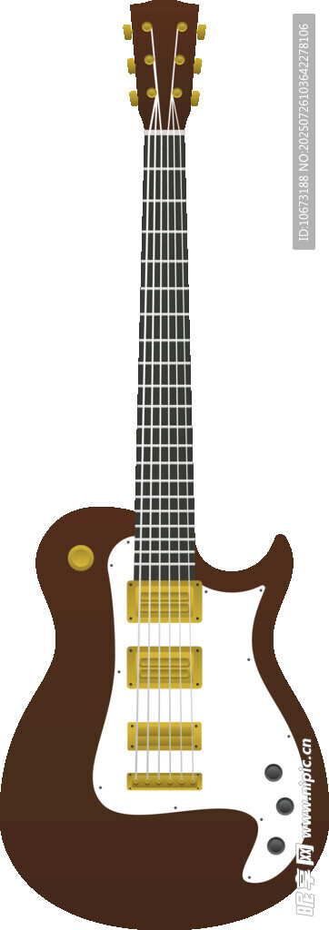 棕色電吉他圖標(biāo)