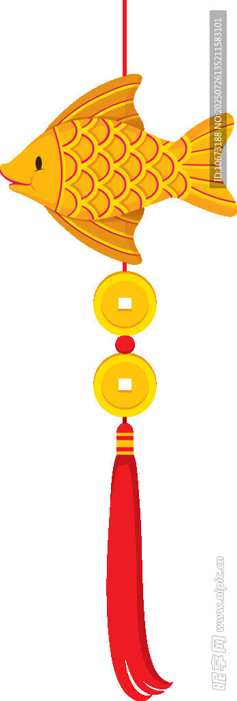 金魚掛飾喜慶傳統(tǒng)小物