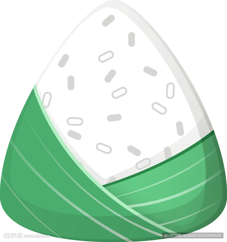 卡通風(fēng)格美味粽子