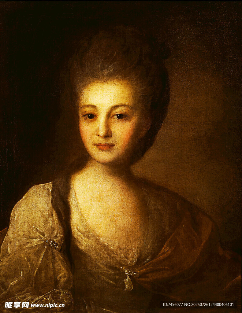 古典優(yōu)雅女士肖像畫