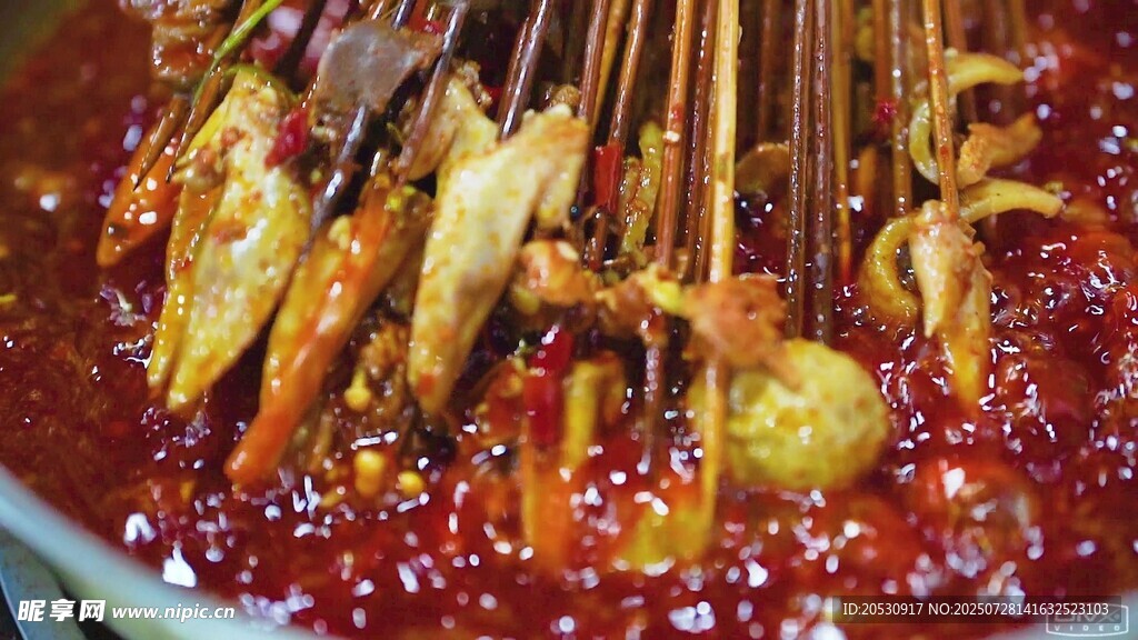 麻辣串串香視頻素材