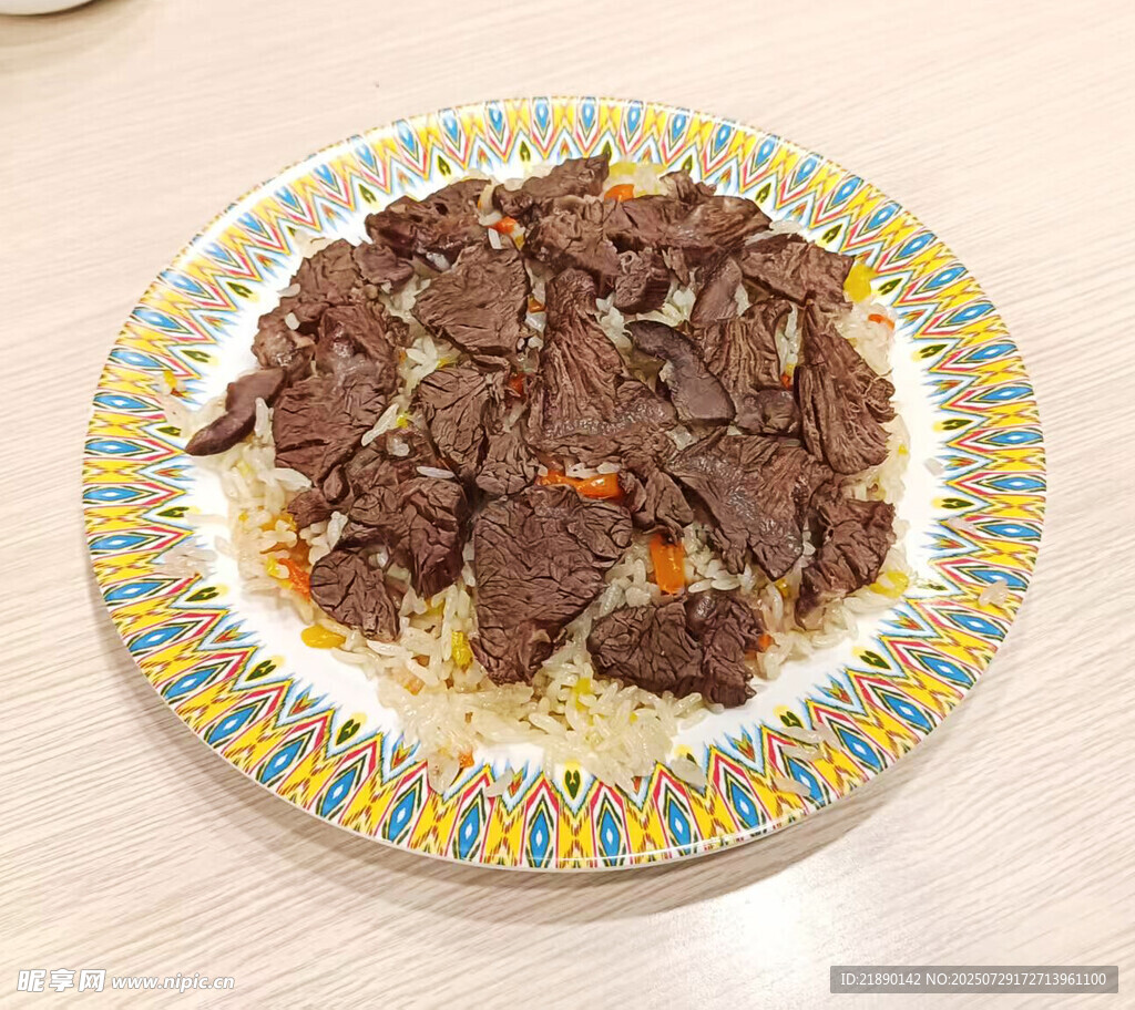 牛肉抓飯