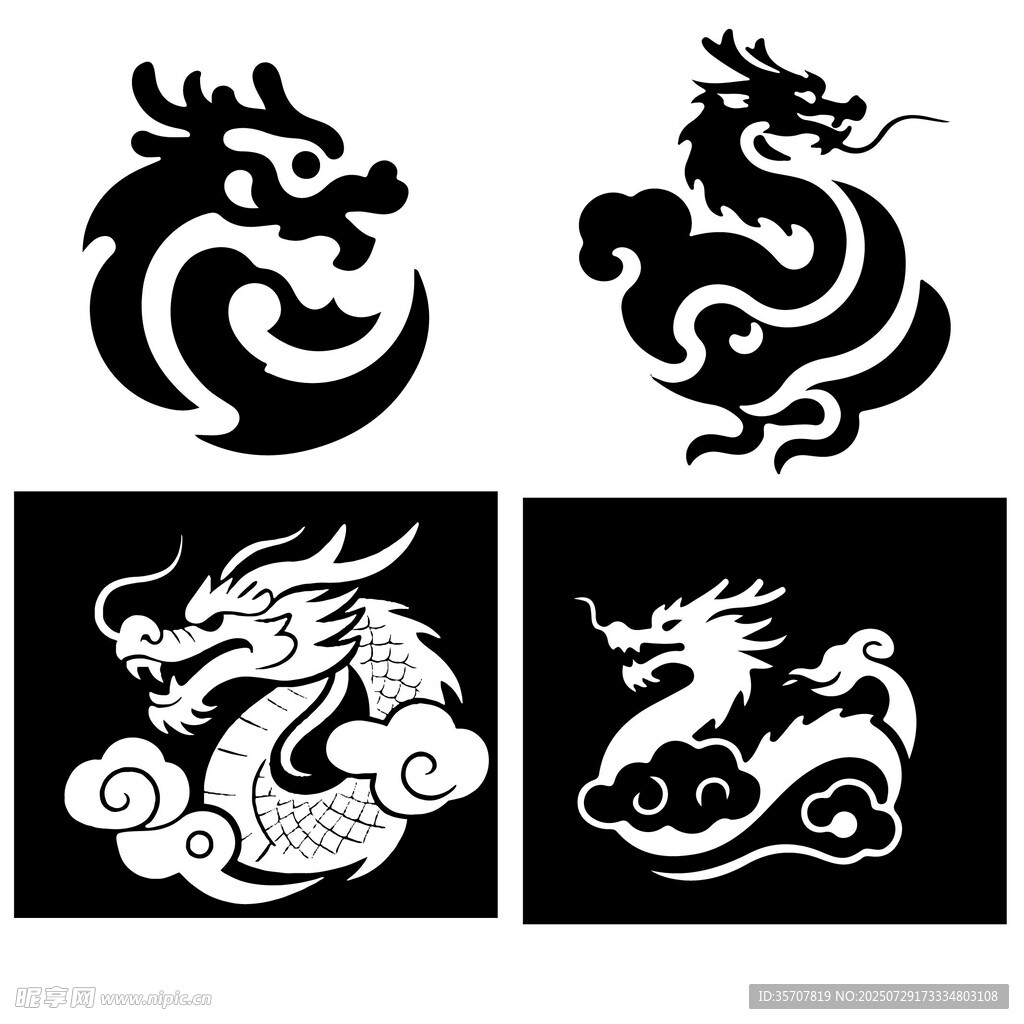 龍圖案紋樣