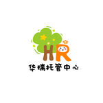 華瑞托管中心可愛標(biāo)志