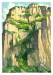 春天的山