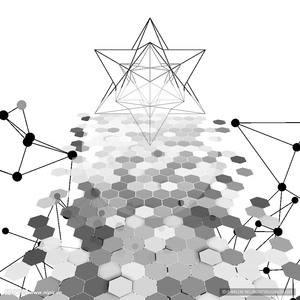 分子線條
