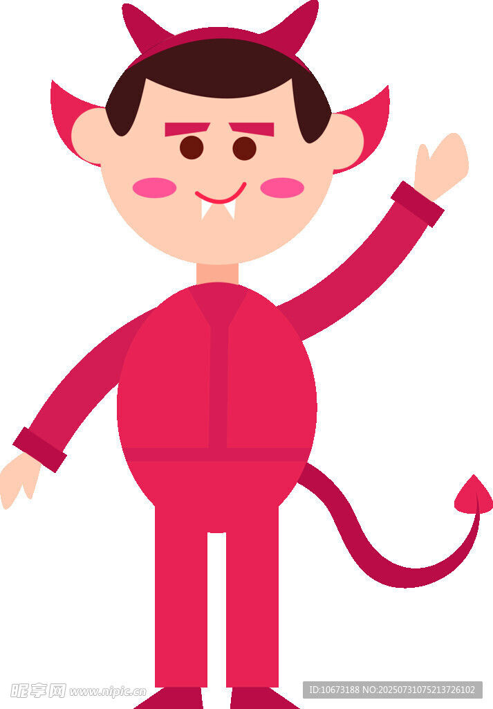 可愛小惡魔形象