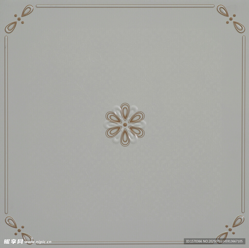 簡(jiǎn)約花紋吊頂裝飾圖案