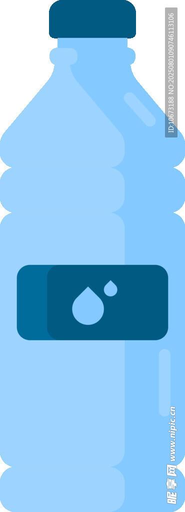 藍(lán)色水瓶圖標(biāo)