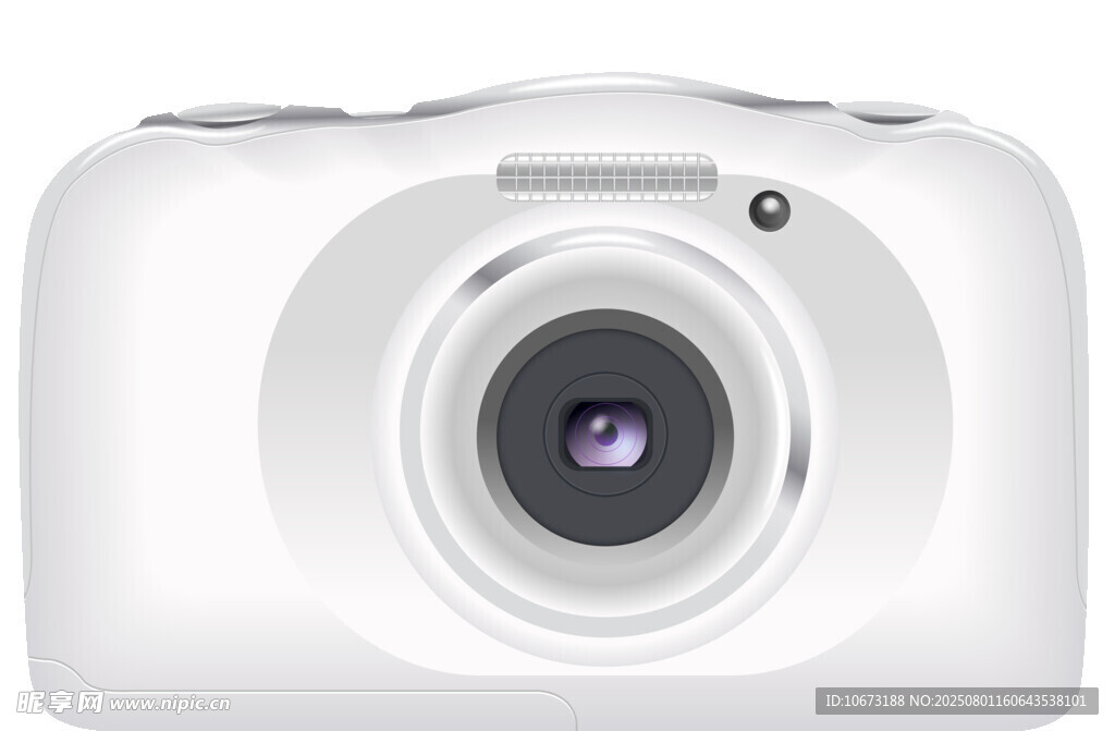 白色簡(jiǎn)約數(shù)碼相機(jī)