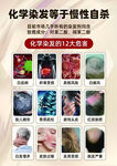 化學(xué)染發(fā)危害展示圖