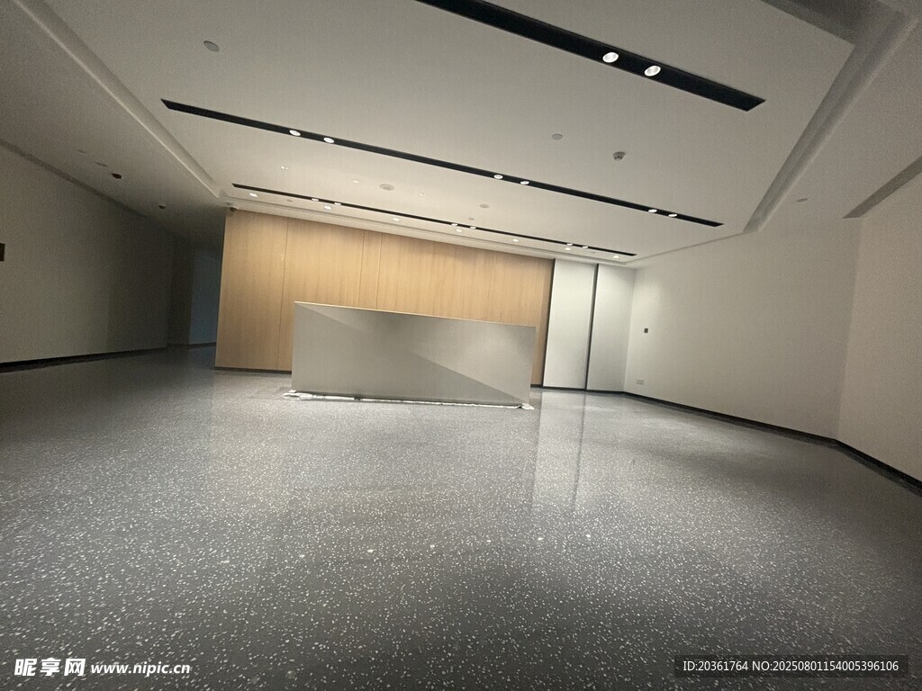 空曠現(xiàn)代室內(nèi)空間場景