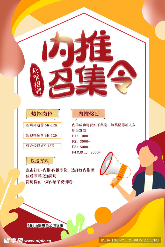 招聘海報