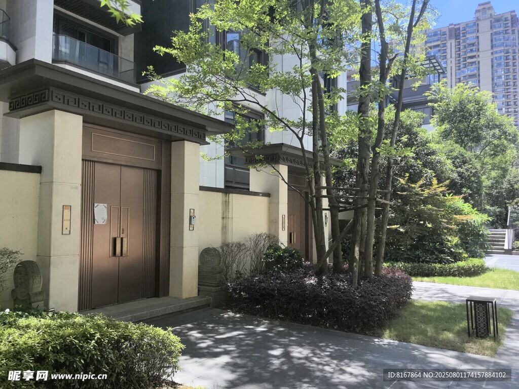 精致住宅入口景觀