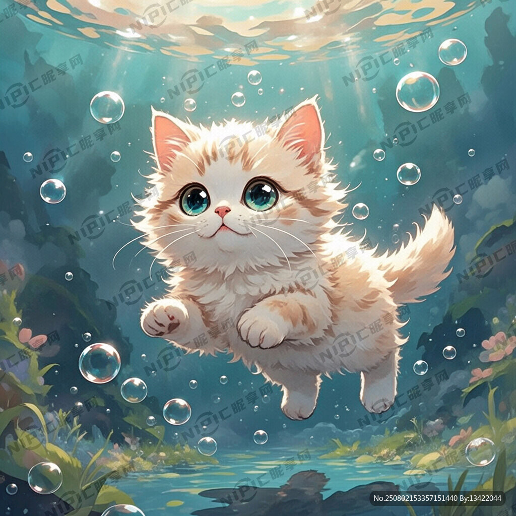 夢幻動漫水泡小貓
