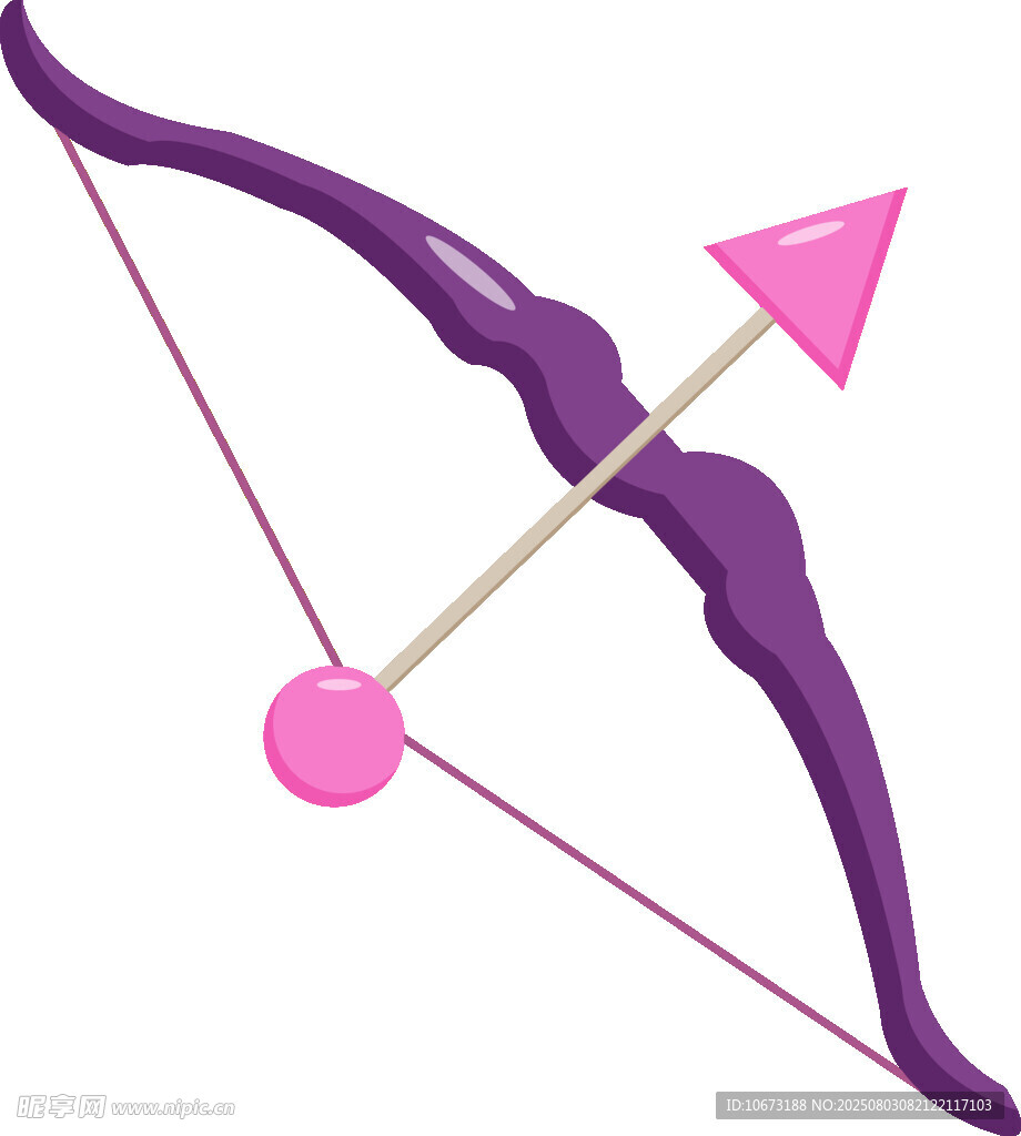 紫色弓箭造型圖標(biāo)