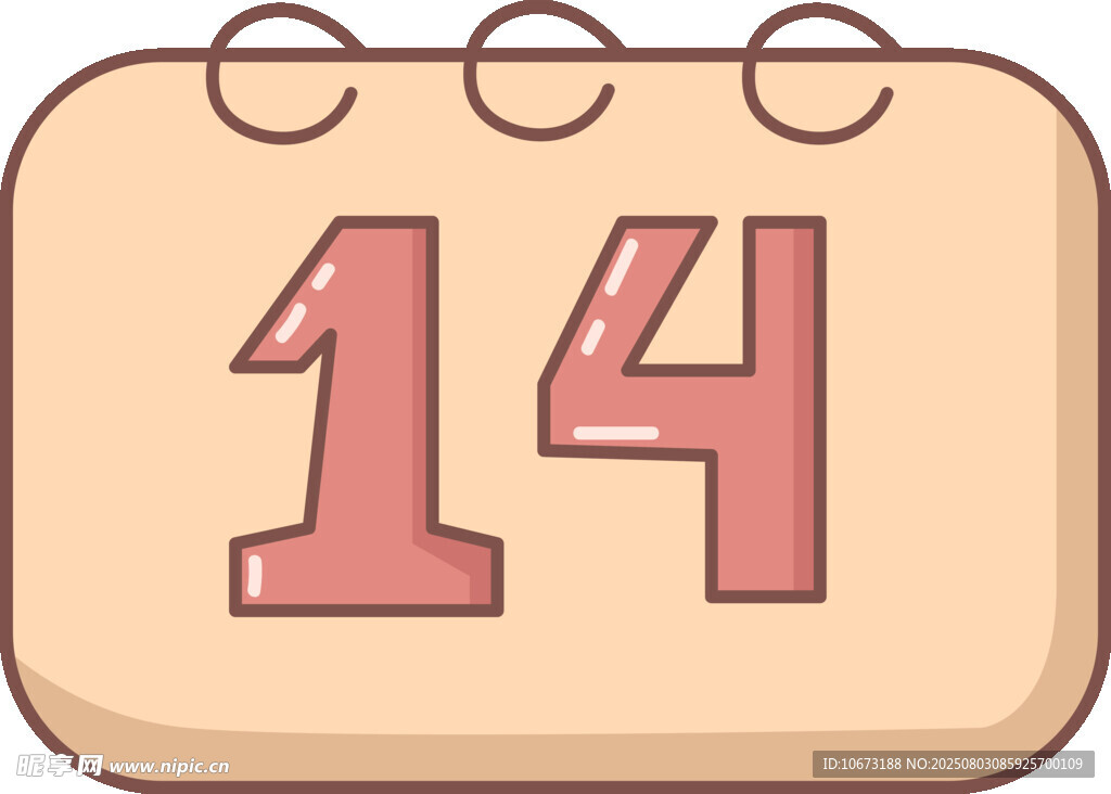 14號(hào)日歷圖標(biāo)