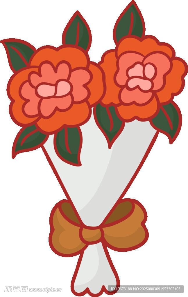 花束插畫