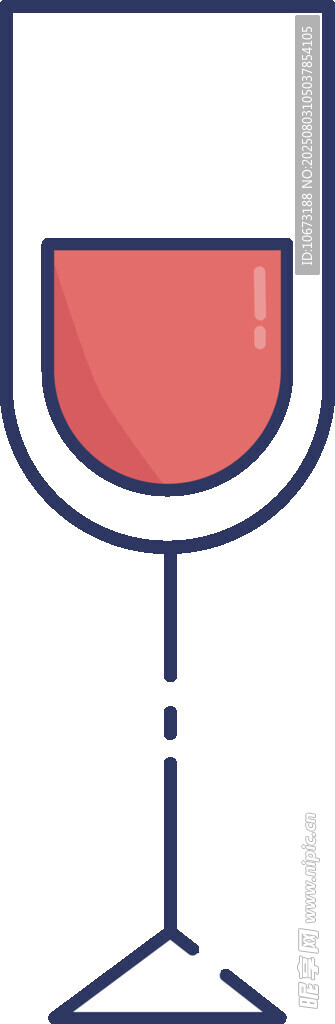 簡約風(fēng)格紅酒杯圖標(biāo)